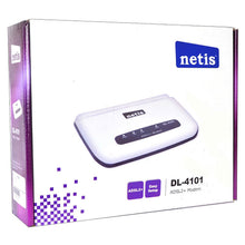Netis DL-4101 Wired ADSL2+ Modem with Ethernet in White