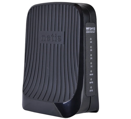 Netis WF2412 150Mbps Wireless-N 4-Port Router with WPS Button & Multiple AP