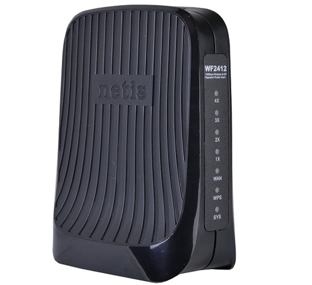 Netis WF2412 150Mbps Wireless-N 4-Port Router with WPS Button & Multiple AP