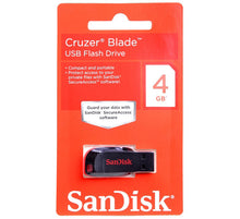 SanDisk Black/Red Cruzer 8GB USB 2.0 Flash Drive