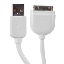 4' Belkin F8Z635-04WHT USB 2.0 to 30-Pin Dock Connector Charge and Sync Cable