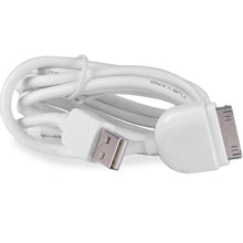 4' Belkin F8Z635-04WHT USB 2.0 to 30-Pin Dock Connector Charge and Sync Cable