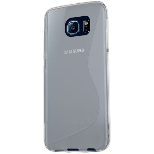 Flexible Two-Tone Finished Samsung Galaxy S6 Case in White
