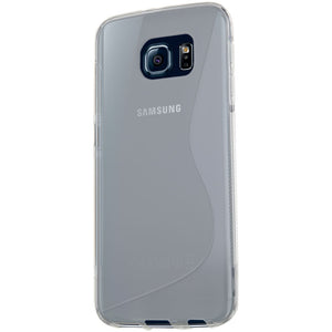 Flexible Two-Tone Finished Samsung Galaxy S6 Case in White