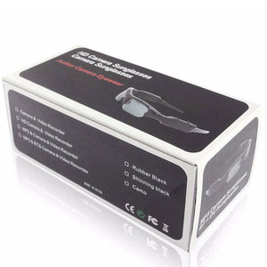 iTD Gear Spy Cam Sunglasses in Black