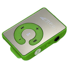 MP3 Player w/SD Card Expansion Slot & Mirror Front in Green