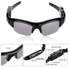 iTD Gear Spy Cam Sunglasses in Black
