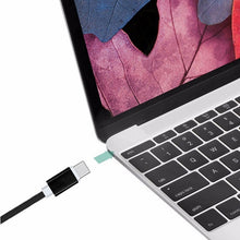 2 Pack: USB Type C 6 Foot Nylon Braided Data Sync & Charging Cables in Black