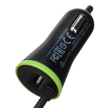 iTD Gear 3.4A Car Charger with Micro USB Coiled Cable