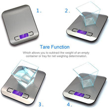 Digital Kitchen Multi-Function Food Scale Stainless Steel