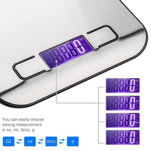 Digital Kitchen Multi-Function Food Scale Stainless Steel
