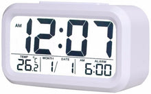 Desktop Smart Alarm Clock in White