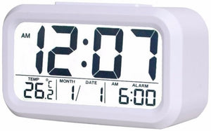 Desktop Smart Alarm Clock in White