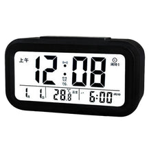 Desktop Smart Alarm Clock in Black