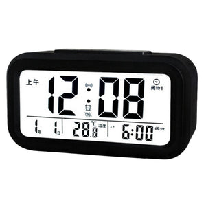 Desktop Smart Alarm Clock in Black