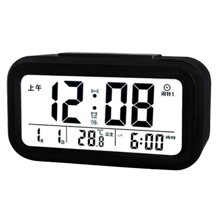 Desktop Smart Alarm Clock in Black