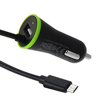 iTD Gear 3.4A Car Charger with Micro USB Coiled Cable