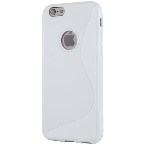 Flexible Two-Tone Finished Apple iPhone 6 Case in White