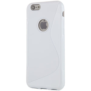 Flexible Two-Tone Finished Apple iPhone 6 Case in White