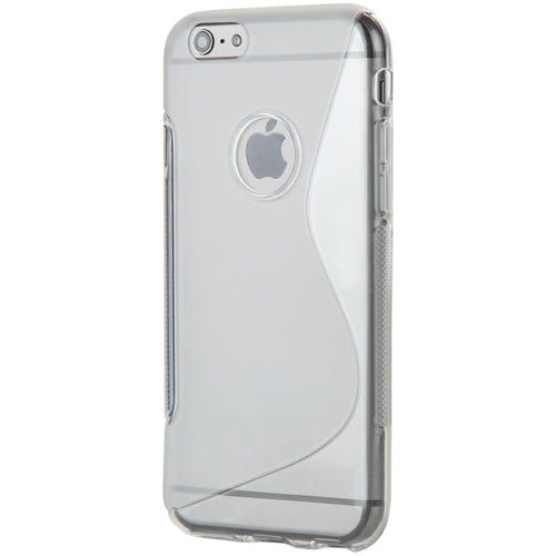 Flexible Two-Tone Finished Apple iPhone 6 Case in Clear