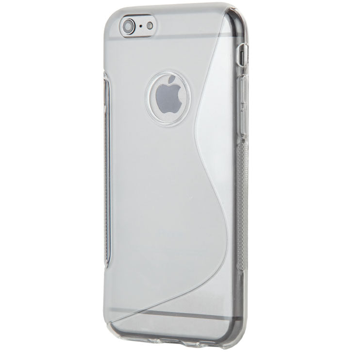 Flexible Two-Tone Finished Apple iPhone 6 Case in Clear