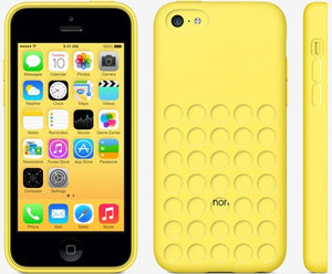 iPhone 5C Slim Silicone Soft Case Cover Yellow