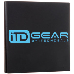 iTD Gear 2600mAh Power Bank with LED Power Indicator in Black