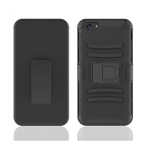 3 in 1 Holster Case & Belt Clip for iPhone 7 in Black