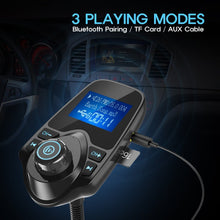 Bluetooth Wireless In-Car FM Transmitter Radio Adapter w/5V 2.1A USB Port