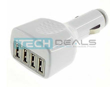 Baytek High Output 4 Port USB Car Travel Charger