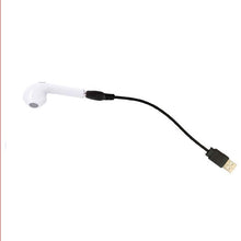 Wireless Bluetooth In-Ear Stereo Earbud with Mic in White