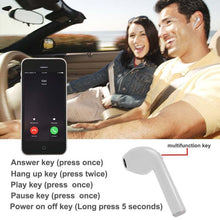 Wireless Bluetooth In-Ear Stereo Earbud with Mic in White