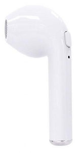 Wireless Bluetooth In-Ear Stereo Earbud with Mic in White
