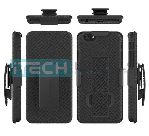 Baytek iPhone 6 Protective Holster/Case with Kick Stand, Secure Grip & Belt Clip
