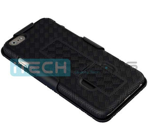 Baytek iPhone 6 Plus Protective Holster/Case with Kick Stand, Secure Grip & Belt Clip