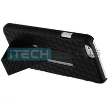 iTD Gear iPhone 7 Plus Protective Holster/Case with Kick Stand, Secure Grip & Belt Clip