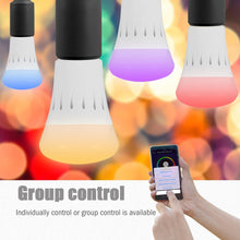 Smart Multicolored LED Bulb Controlled with Smartphone