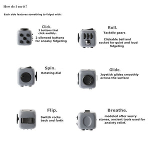 Fidget Cube - Relieves Stress and Anxiety