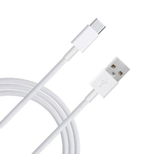 Fast Charging USB Type C to Type A 3' ft Cable in White