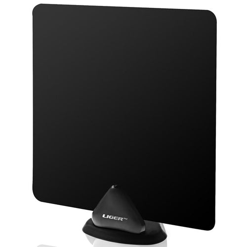 Liger Ultra-Thin TV Indoor Antenna HDTV FREE Digital HDTV