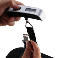 Baytek 110lb Digital Portable Luggage Scale w/LCD Display & Easy-Grip Handle