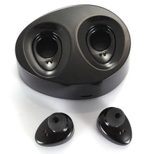 True Wireless Bluetooth Free Stereo Earbuds Twin Headset w/ Rechargeable Base