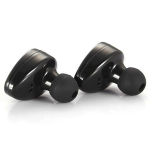 True Wireless Bluetooth Free Stereo Earbuds Twin Headset w/ Rechargeable Base