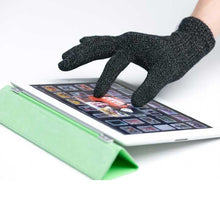 A-Gloves UNI-960002 Unisex Sport Touchscreen Gloves in Medium/Large in Charcoal Grey