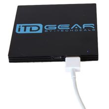 iTD Gear 2600mAh Power Bank with LED Power Indicator in Black