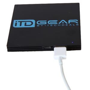 iTD Gear 2600mAh Power Bank with LED Power Indicator in Black
