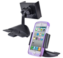 iMount Black JHD-36HD86 Car CD Player Slot Mount Holder