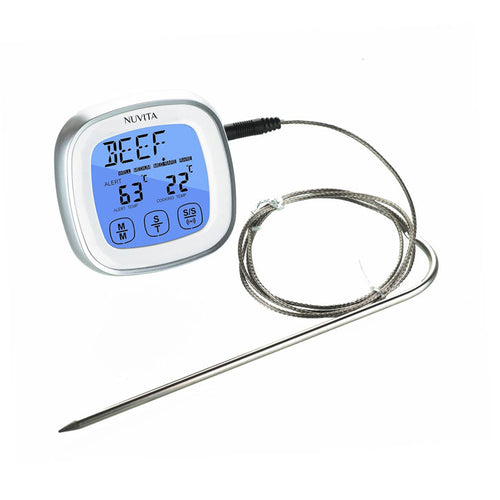 iTD Gear Touch screen Cooking Thermometer in White