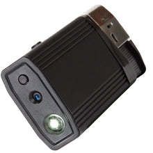 USB Lighter & Flashlight w/Hidden Full HD Spy Camera