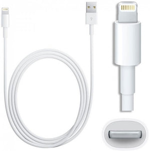 8 Pin to USB Charge & Data Sync Cables for iPhone (White)